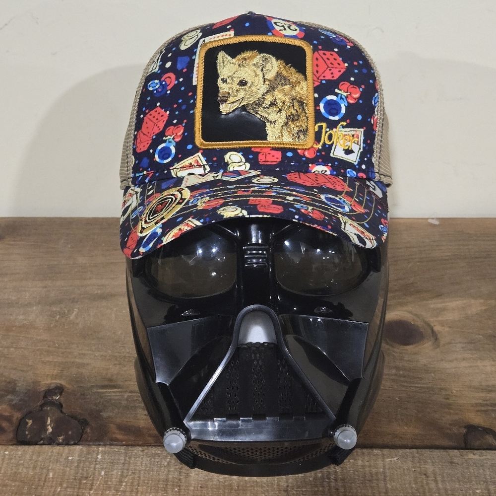 Goorin Bros "The Farm" Poker Face Joker Hyena Trucker Hat Limited Addition